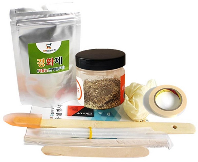 셀프줄눈마켓 변기테두리용 줄눈 보수제 골드펄 100g, 1세트