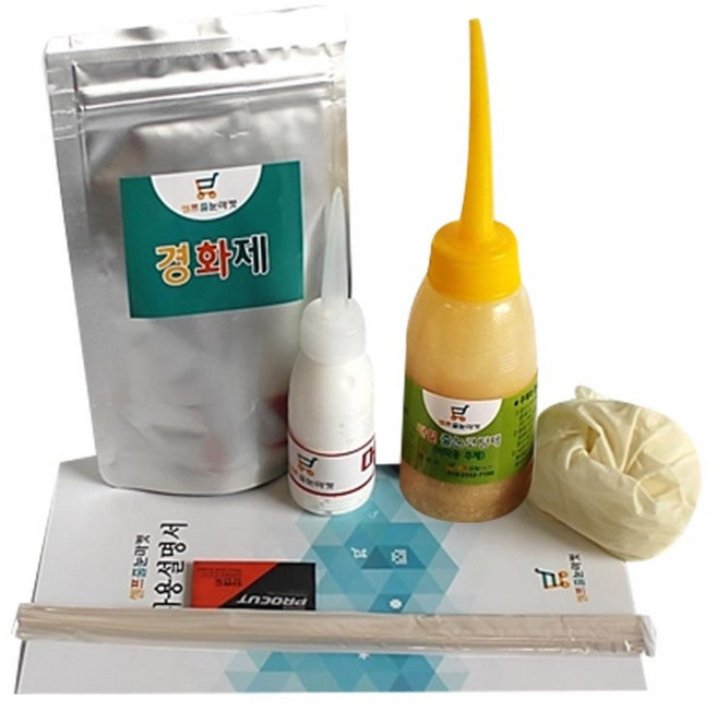 Sselpeu Julrun Maket 地板磁磚填縫塗層劑 淡金色 100g, 1套