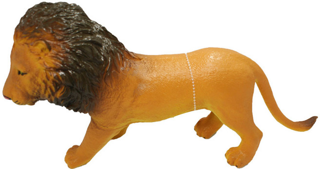 MJ인터내셔날 동물 대 탐험 시리즈 모형완구 사자 대형, 1개