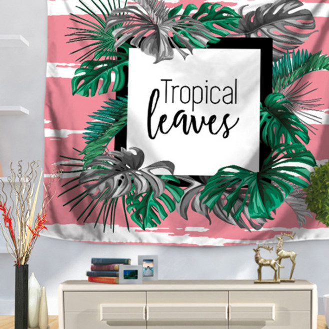 비케이 녹색잎 편지 다용도 장식천, 4