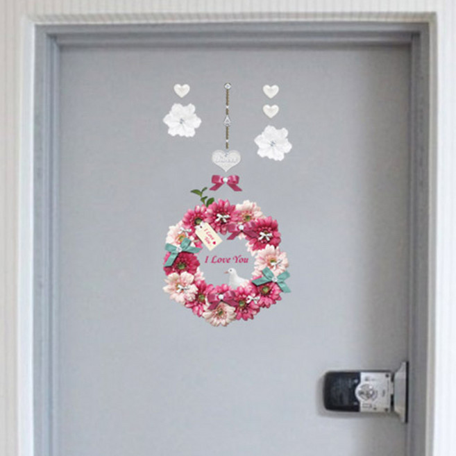 환타스틱스 그래픽 아트S 인테리어 스티커 2장 GDT-9, 데이지리스, 23.5 x 31 cm