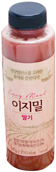이지밀 딸기 가루, 50g, 1개