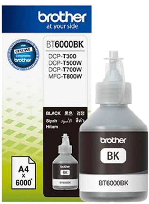 브라더 프린트 잉크 BT6000, BLACK, 1개