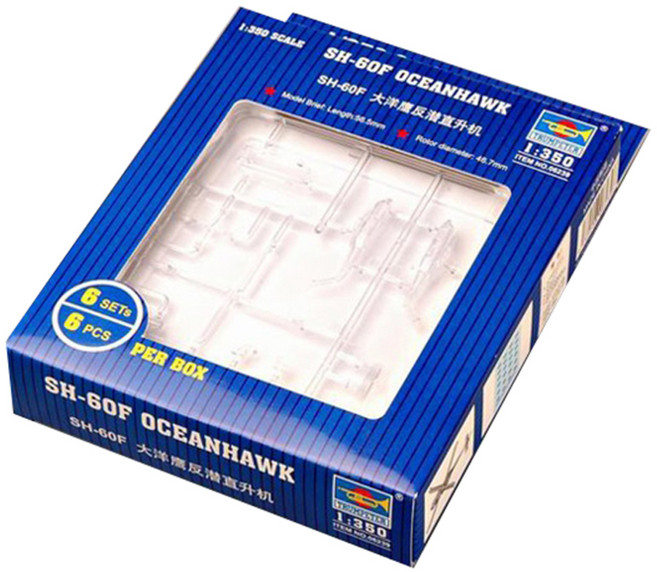 Trumpeter 1:350 미국 SH-60F OCEAN HAWK대잠 헬리콥터 프라모델 옵션파츠, 1개