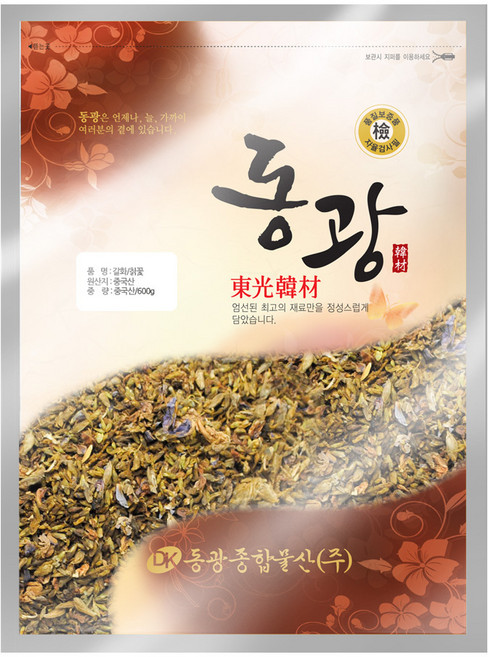 동광한방몰 갈화 칡꽃 중국산, 1개, 600g