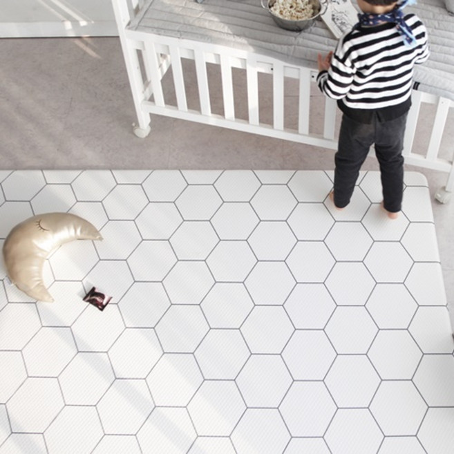 데코뷰 양면쿠션 놀이방매트, 모던헥사곤
