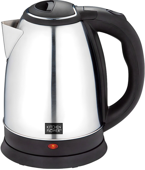 키친플라워 초고속 가열 스텐 304 알파전기주전자 1.8L, KEK-TP1801S