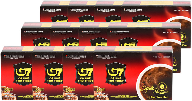 G7 블랙커피 수출용, 2g, 15개입, 12개