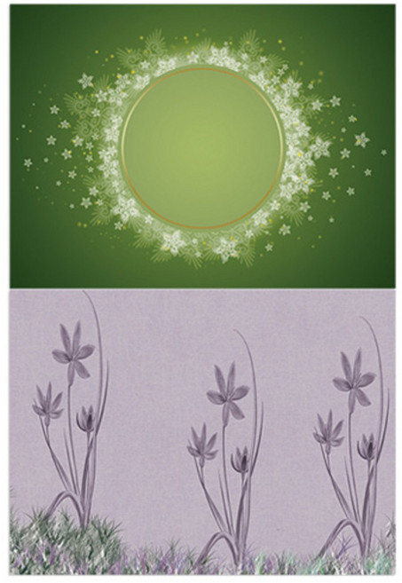 로엠디자인 실리콘 식탁매트 별1 + 꽃7, 혼합 색상, 385 x 285 mm, 두께 1mm, 1개