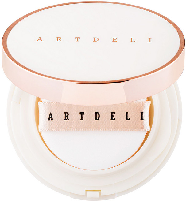 아트델리 더블 파워 에센스 커버 팩트 핑크골드 9.5g, 21호, 1개