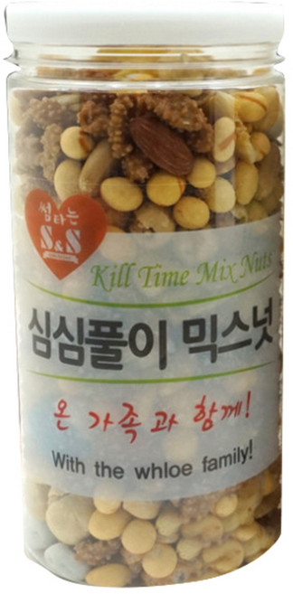 썸앤썸푸드 심심풀이 요거믹스넛, 1개, 440g