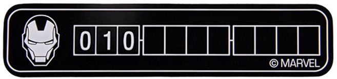 마블 히어로 논슬립 주차알림판, 아이언맨1, 1개