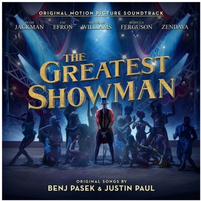 美國 ATLANTIC O.S.T - THE GREATEST SHOWMAN 大娛樂家, 1CD