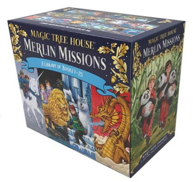 Magic Tree House Merlin Missions #1-25 Boxed Set Paperback, Random House Books for Young Readers