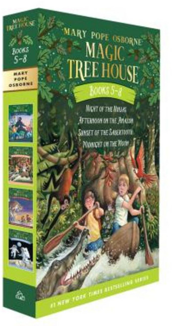 Magic Tree House Volumes 5-8 Boxed Set Boxed Set, Random House Books for Young Readers