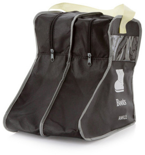 마켓감성 부츠 보관가방 블랙 S, 1개입, 2개