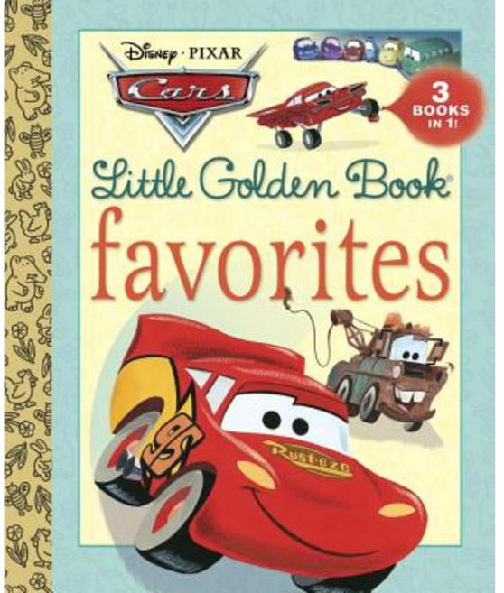 Cars Little Golden Book Favorites (Disney/Pixar Cars) Hardcover, Random House Disney