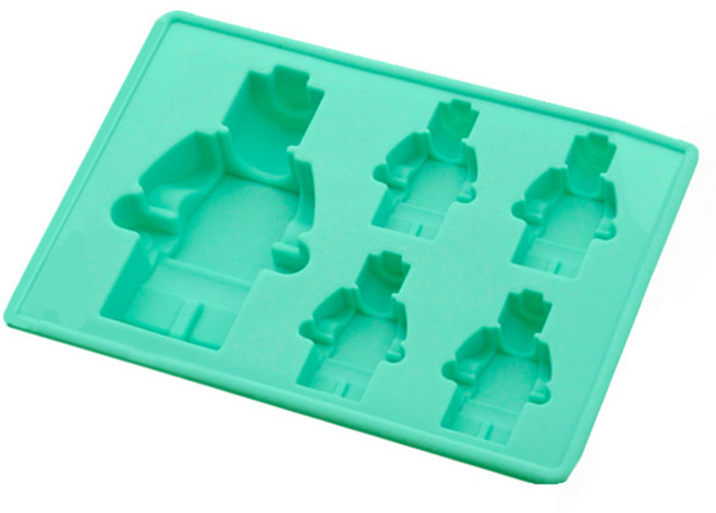 칼라 레고 5홀 실리콘몰드, 랜덤 발송