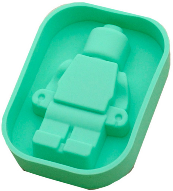 칼라몰드 빅레고 1홀 실리콘몰드 2p, 랜덤 발송