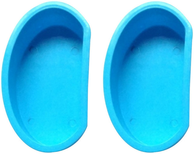 이코디 마카롱 햄스터 밥그릇, 스카이, 2개