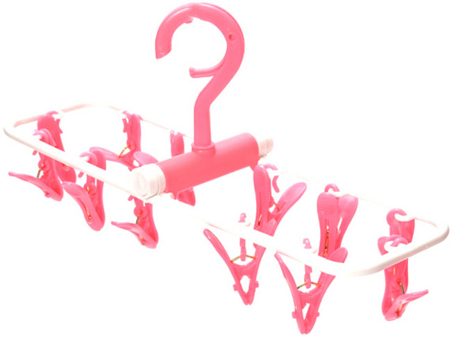 블럭마트 양말걸이 집게행거, F, 1개