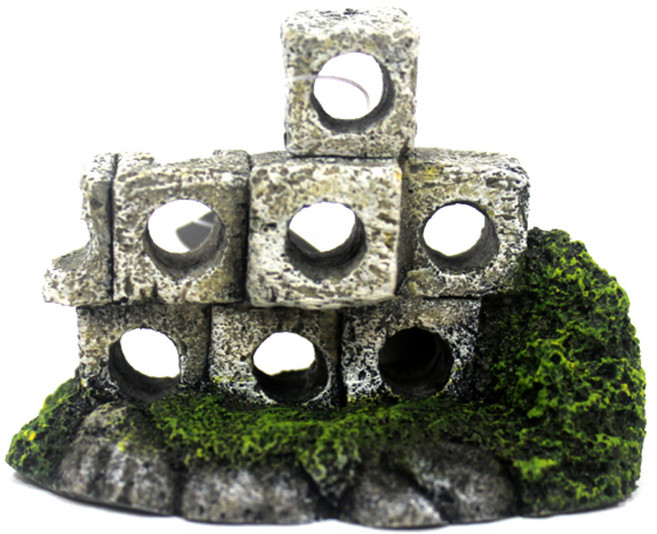 그로비타 물고기 서식지 인조 장식 KP011 2 091, 1개