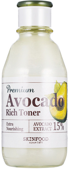 스킨푸드 프리미엄 아보카도 리치 토너, 180ml, 1개