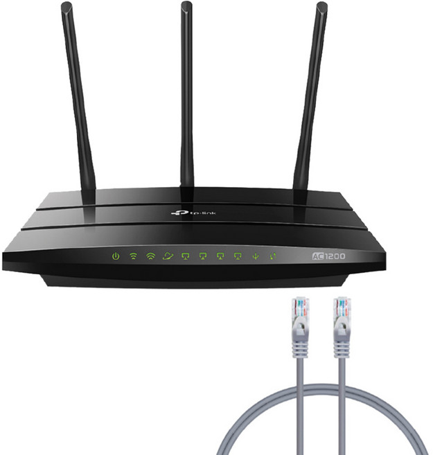 티피링크 기가공유기 ARCHER C1200 + 랜선 CAT6. 15M, ARCHER C1200, CAT6. 15M(G), 1개