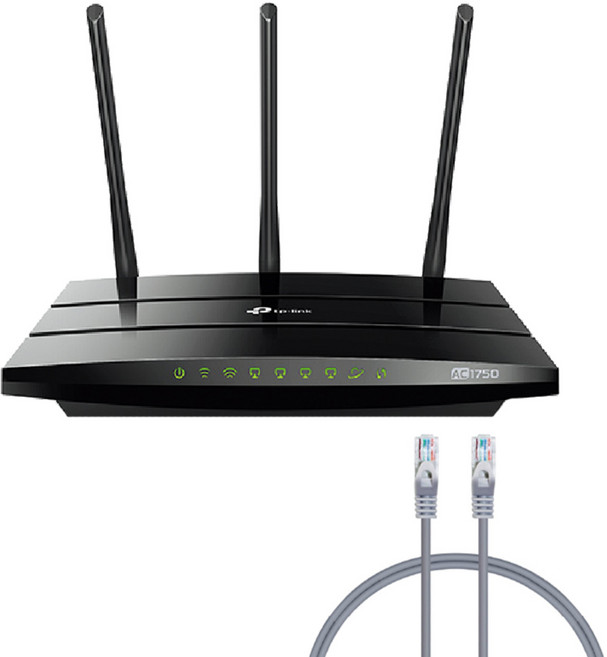 티피링크 기가공유기 ARCHER C7 + 랜선 CAT6. 30M, ARCHER C7, CAT6. 30M(G), 1개