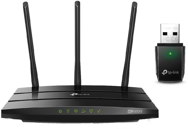 티피링크 ARCHER C55 + 무선랜카드 ARCHER T2U, ARCHER C55, ARCHER T2U, 1개