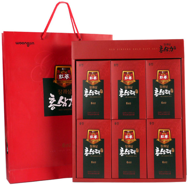 웅진 장쾌삼 홍삼력 골드 30개입, 1세트, 2.1L