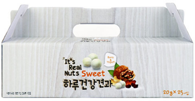 잇츠리얼넛츠 스위트 하루건강견과 베리 앤 요거트 믹스넛, 500g, 1개