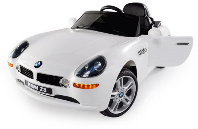 대호토이즈 BMW Z8 유아 전동차, 화이트, 1개
