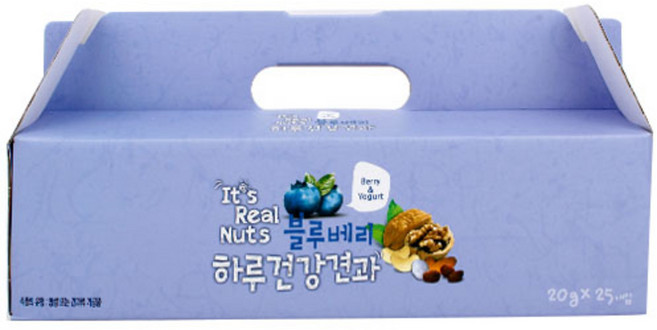 Haru Health Nuts Berry & Yogurt 藍莓, 500g, 1盒