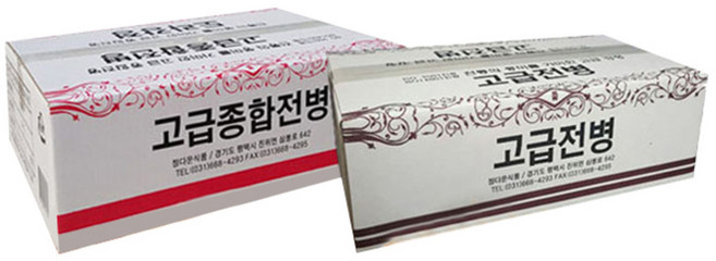 정다운식품 고급종합전병 800g + 꼬마파래전병 600g, 1세트