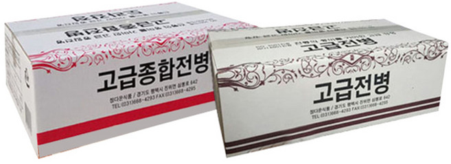 정다운식품 고급종합전병 800g + 두부전병 600g, 1세트