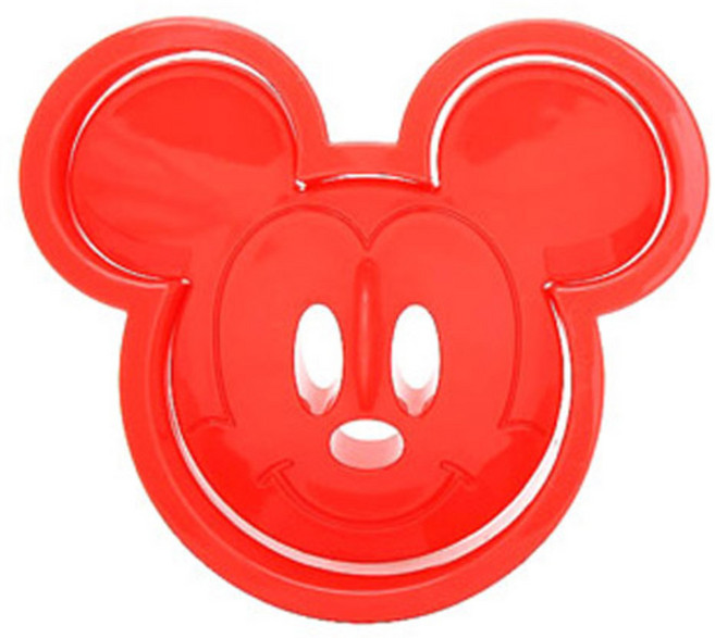 스케이터 미키마우스 쿠키 & 식빵틀, 1개