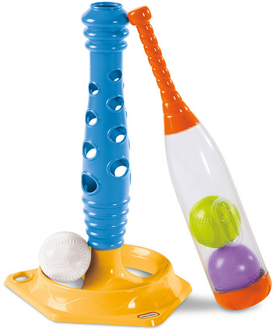 리틀타익스 클리어 스포츠 야구놀이, 혼합 색상, 1개