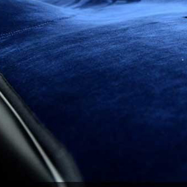 어바인클래스 벨벳 논슬립 대쉬보드커버 현대, 아이오닉(센터 유/충전표시 LED 무), 블루 + 블랙