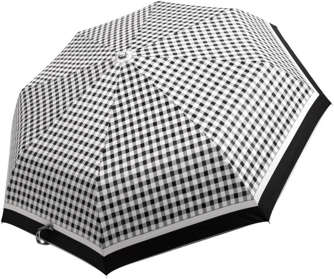 HNC 투톤체크 3단 수동우산