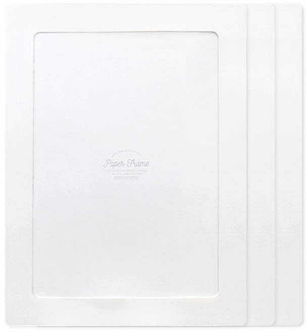 왈가닥스 A4 페이퍼 프레임 플레인, 화이트, 3개