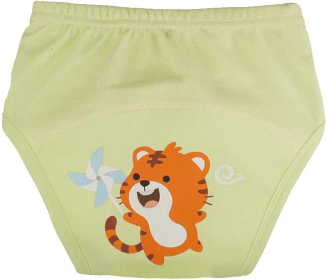 아가짱 유아용 프랜들리 배변훈련팬티, 연두색(호랑이), 1개 - 쿠팡