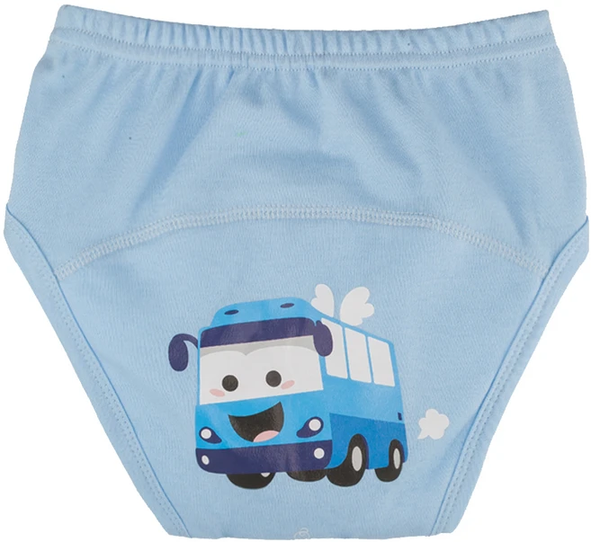 아가짱 유아용 프랜들리 배변훈련팬티, 파란색(버스), 1개 - 쿠팡