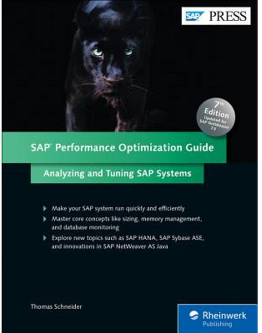 SAP Performance Optimization Guide: Analyzing and Tuning SAP Systems Hardcover, SAP Press