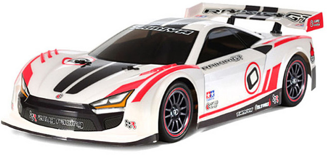 타미야 라이키리 GT TT-02 섀시 RC카, 혼합 색상, 1개