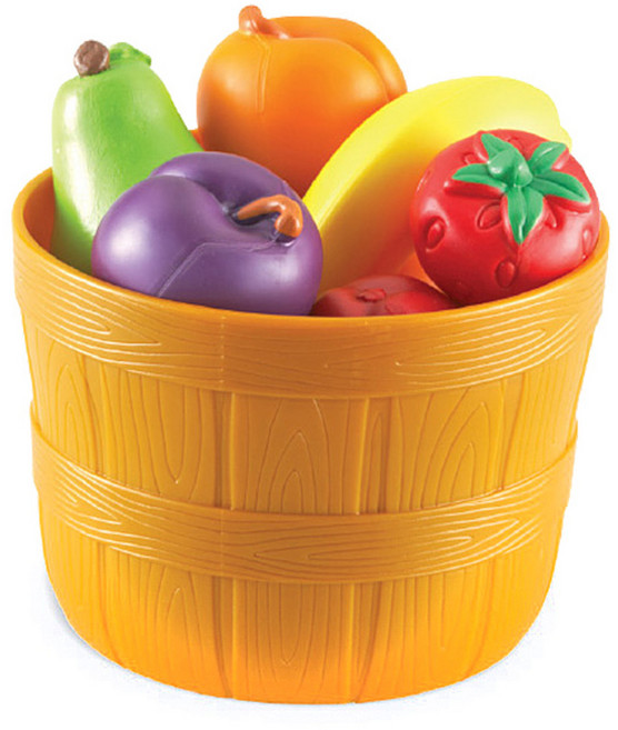 러닝리소스 과일바스켓 소꿉놀이 LER9720, 혼합 색상, 1개