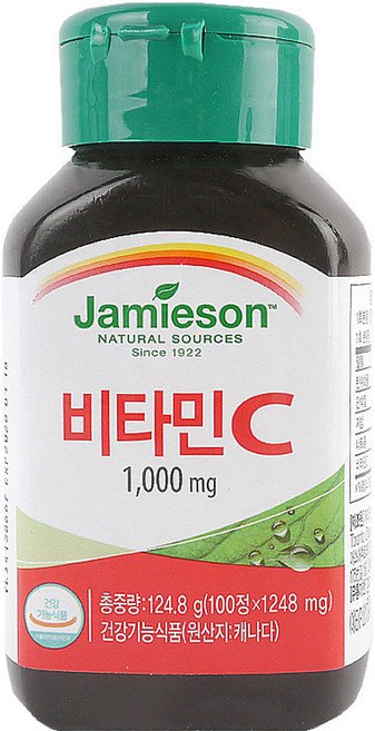 자미에슨 비타민C, 100정, 1개