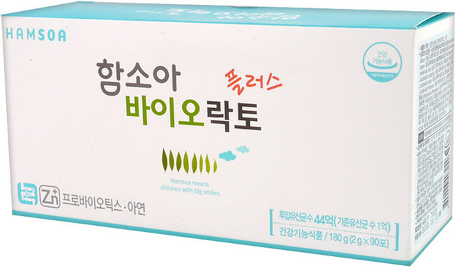 함소아 바이오락토 플러스 영양제, 180g, 1개