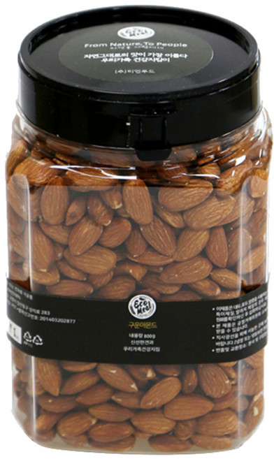 에코밀 구운 아몬드, 800g, 1개