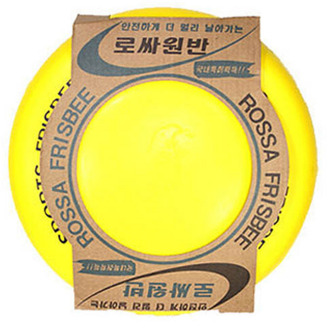 스매싱스포츠 로싸 소프트 원반, 옵션:옐로우, 1개